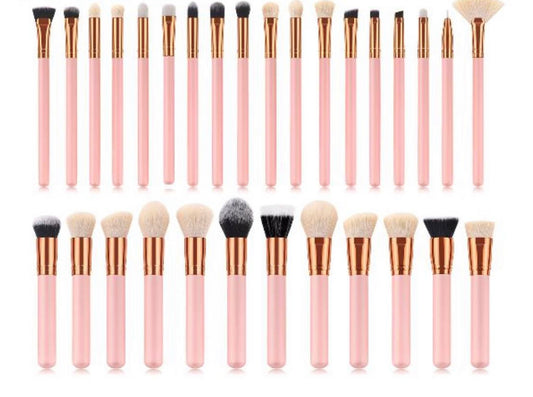 28Pc makeup brushes